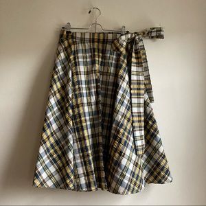 Uniqlo x J.W Anderson Plaid Party Skirt